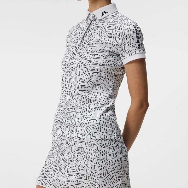 Tour Tech Print Polo J.Lindeberg