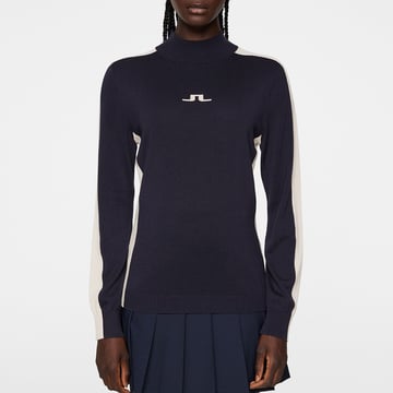 Adia Knitted Sweater Blå J.Lindeberg