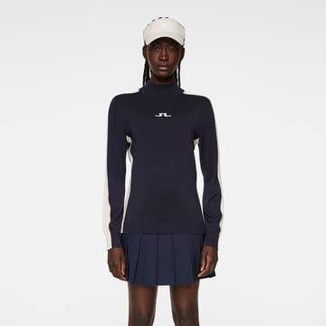 Adia Knitted Sweater Blå J.Lindeberg