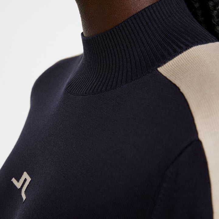 Adia Knitted Sweater Blå J.Lindeberg