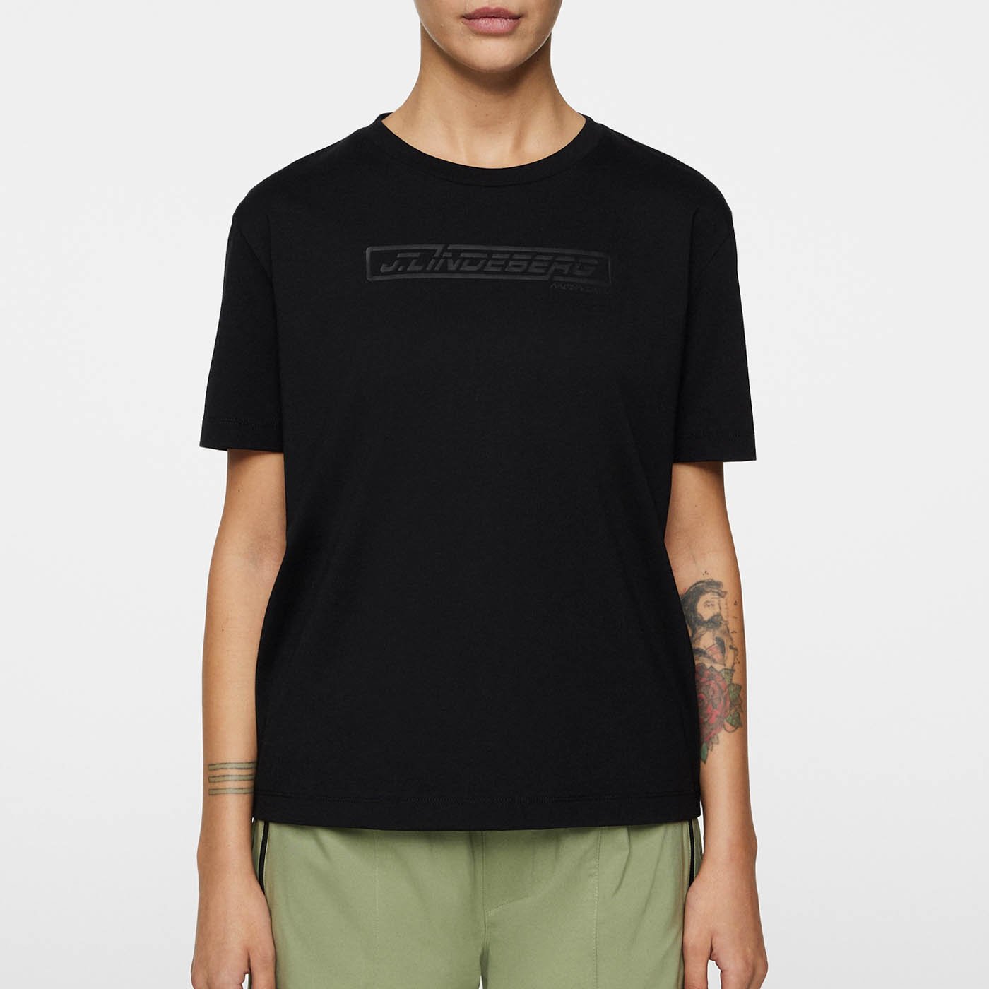 Laurel T-Shirt Svart J.Lindeberg