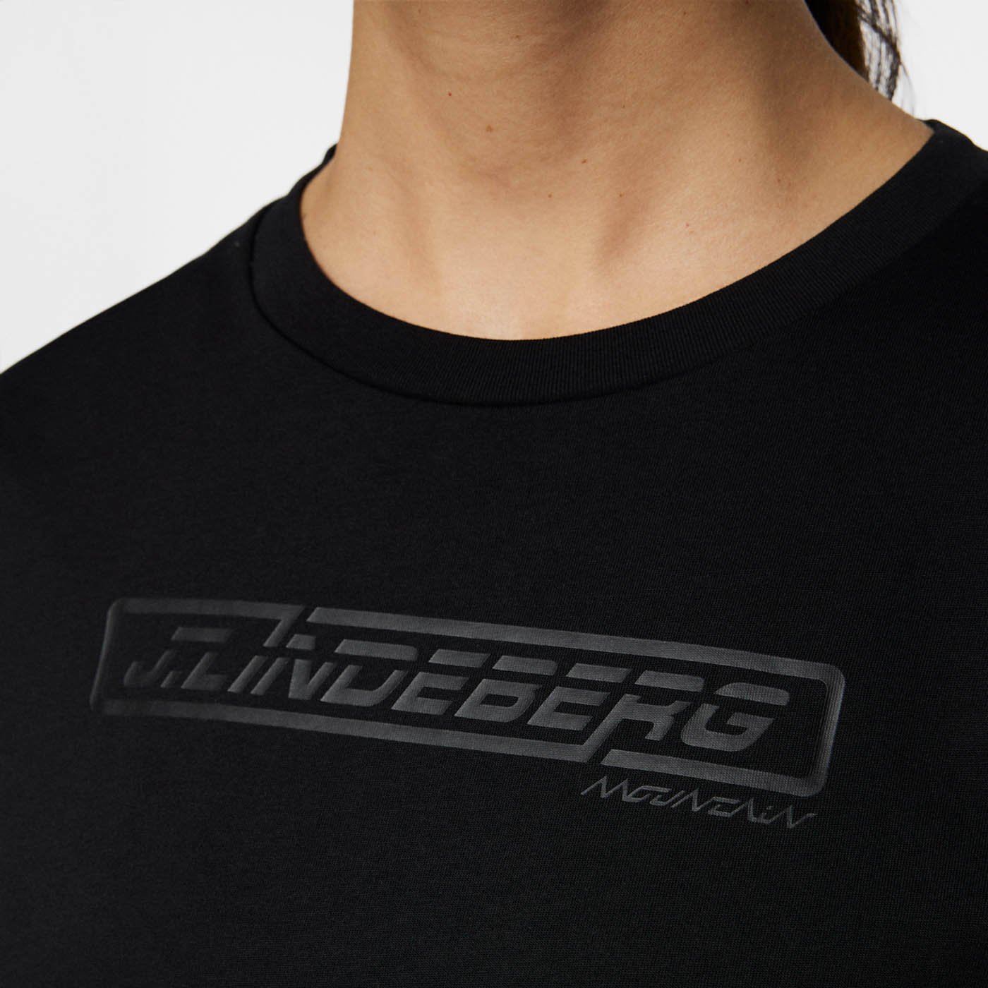 Laurel T-Shirt Svart J.Lindeberg