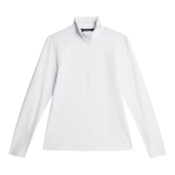 Lauryn Quarter Zip Mid Layer Weiß J.Lindeberg