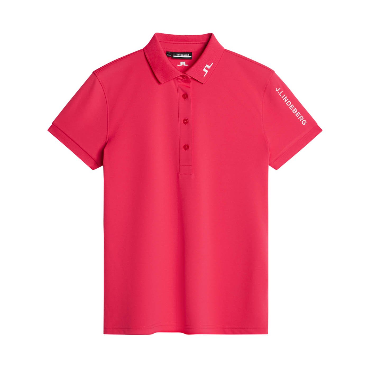 Tour Tech Polo Rot J.Lindeberg