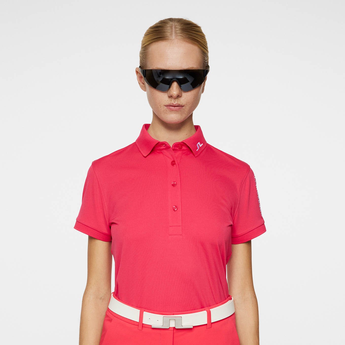 Tour Tech Polo Rot J.Lindeberg