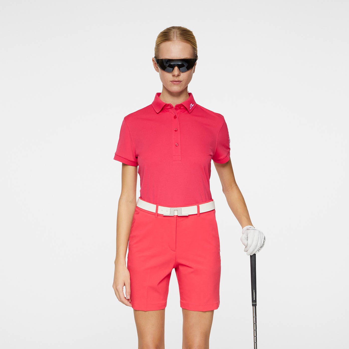 Tour Tech Polo Rot J.Lindeberg