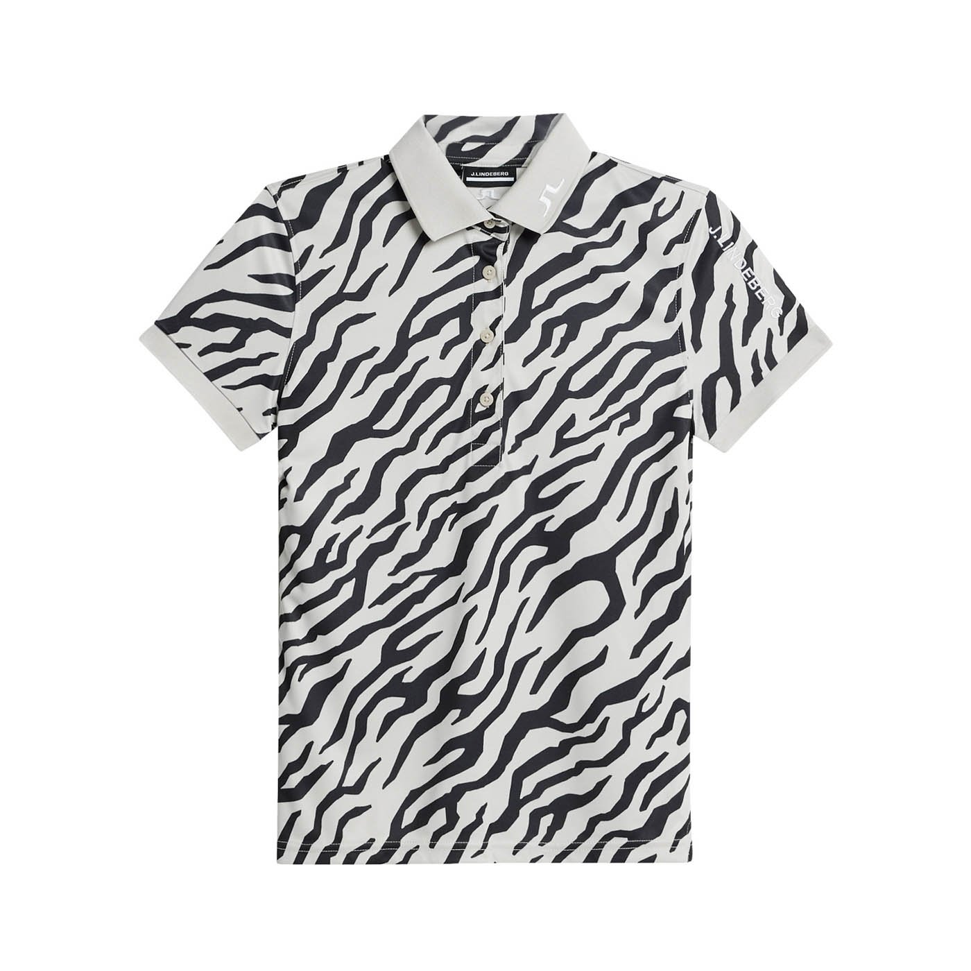 Tour Tech Print Polo J.Lindeberg