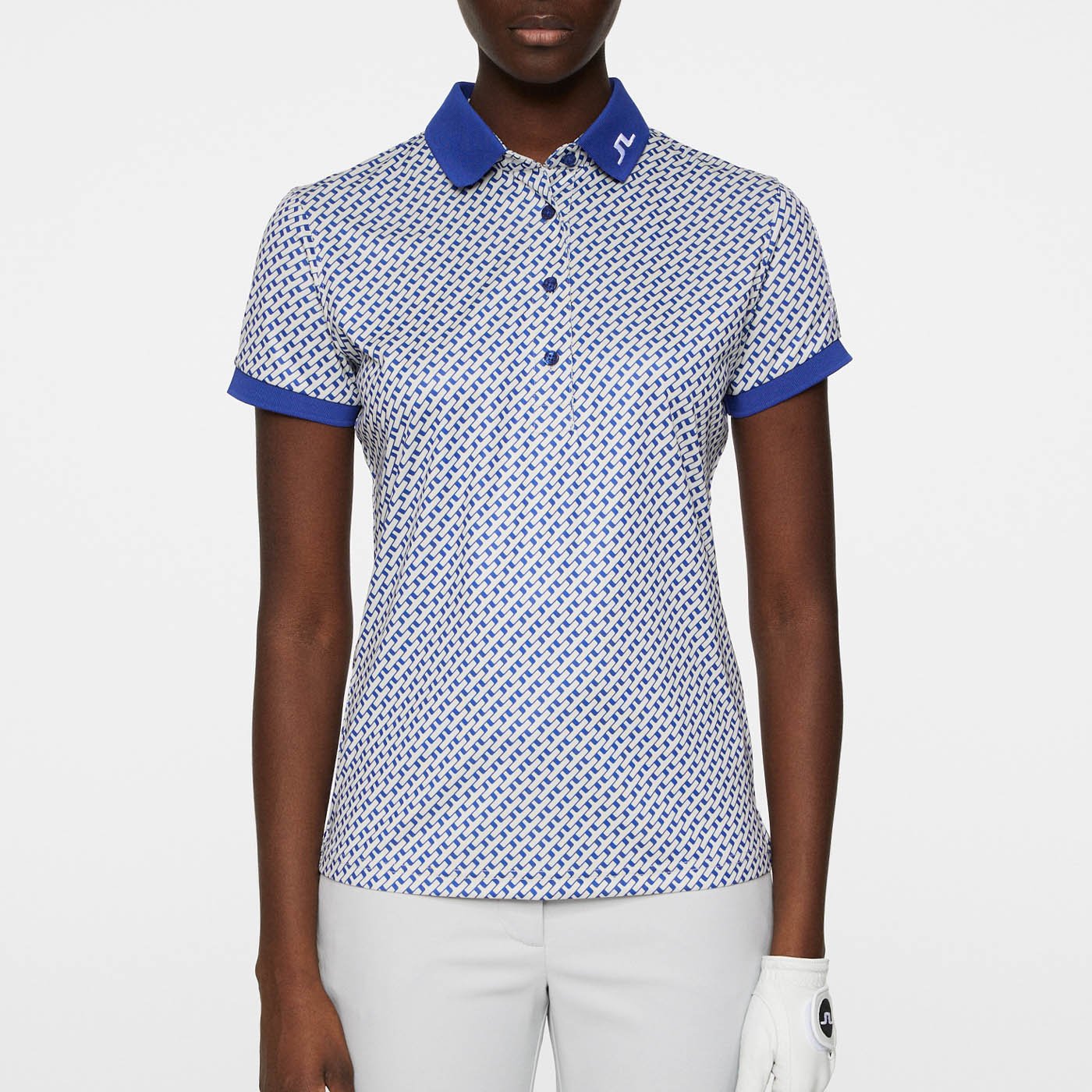 Tour Tech Print Polo J.Lindeberg