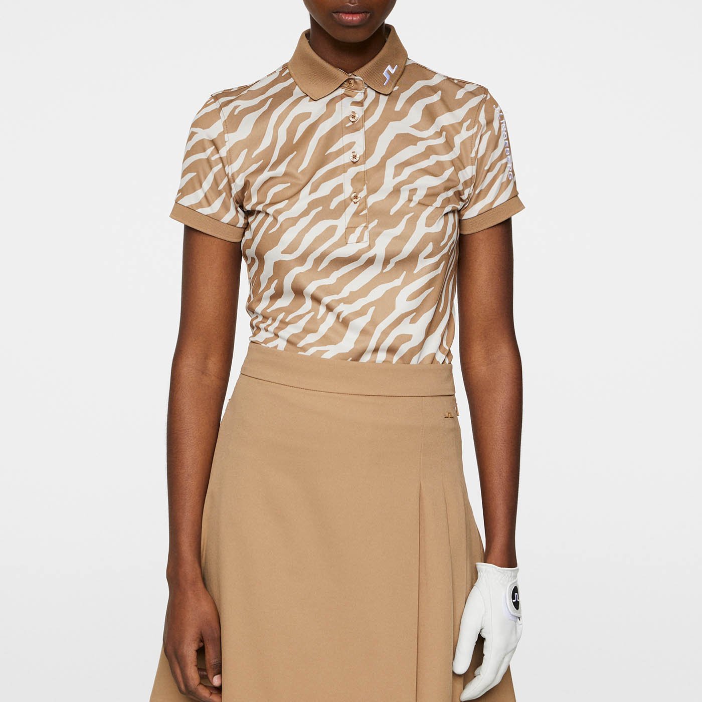 Tour Tech Print Polo J.Lindeberg