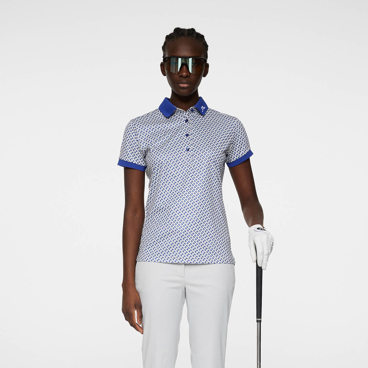 Tour Tech Print Polo J.Lindeberg