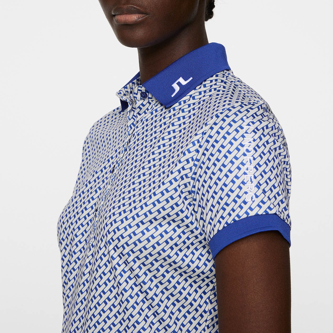 Tour Tech Print Polo J.Lindeberg