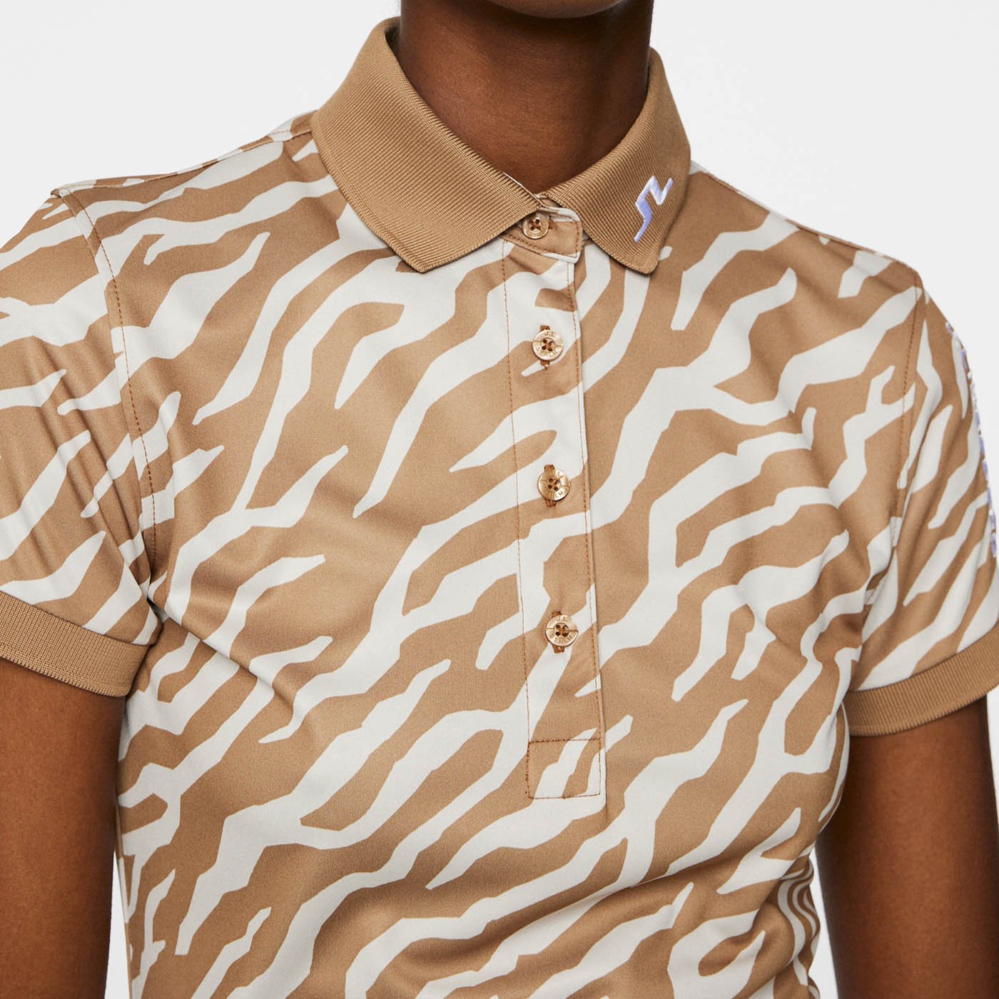 Tour Tech Print Polo J.Lindeberg