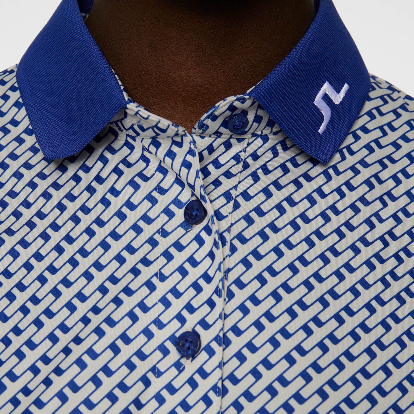 Tour Tech Print Polo J.Lindeberg