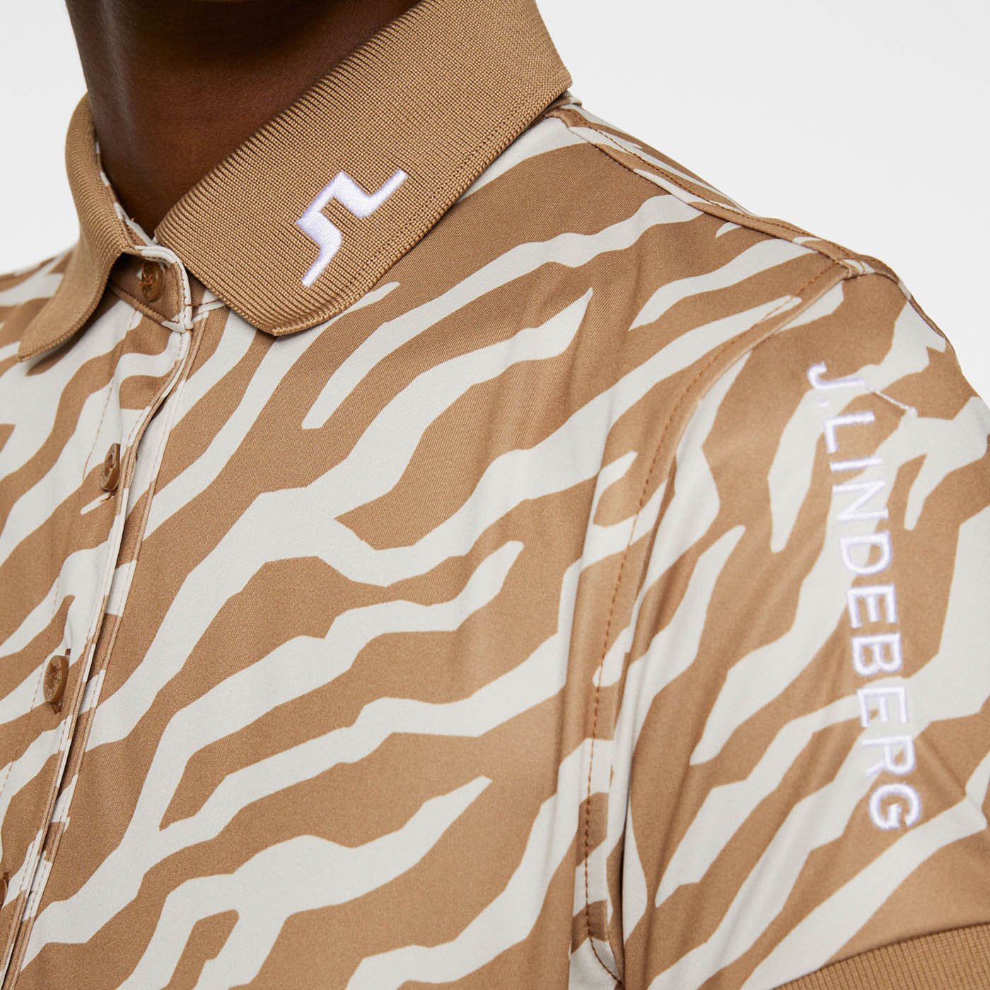 Tour Tech Print Polo J.Lindeberg