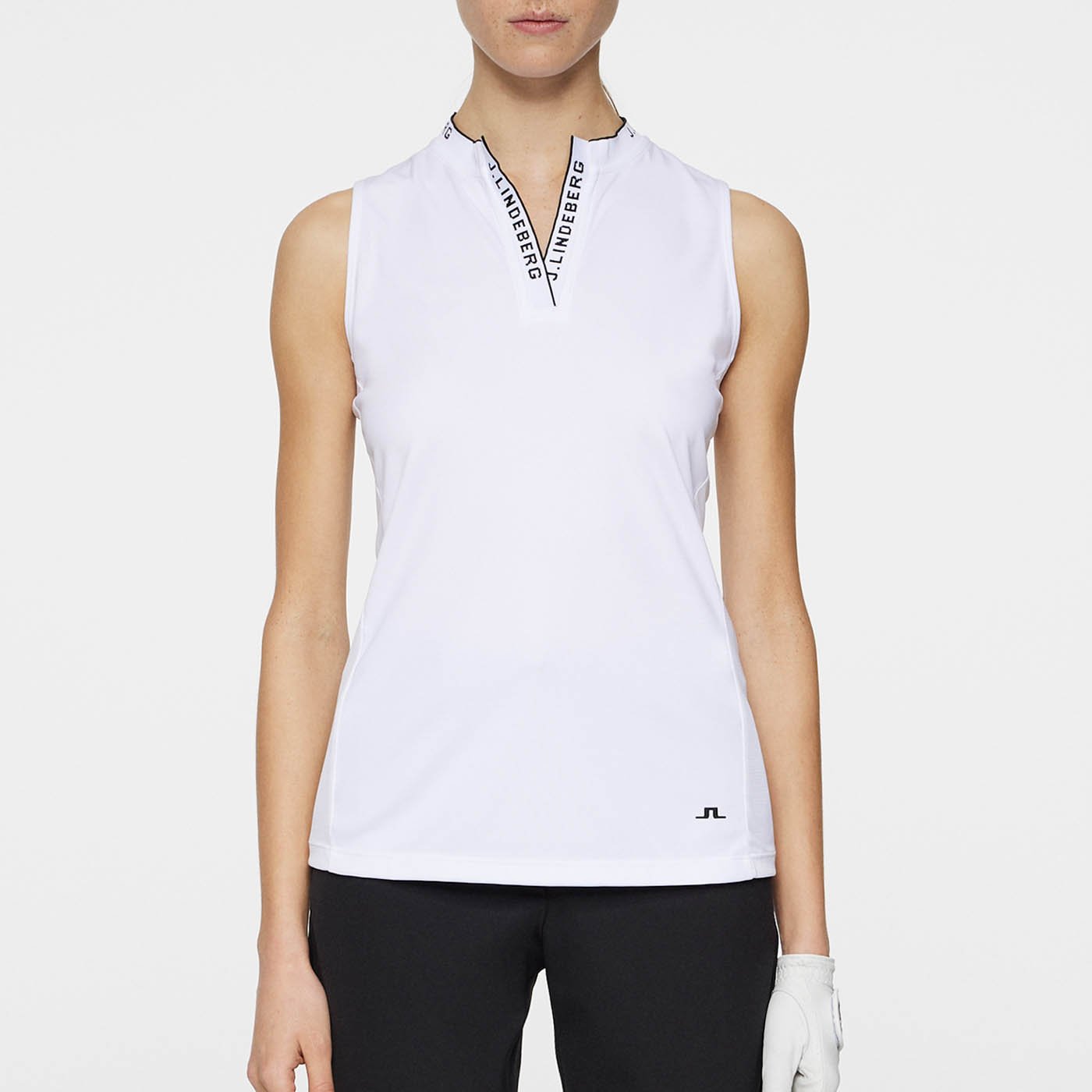 Leya Sleeveless Top Blanche J.Lindeberg