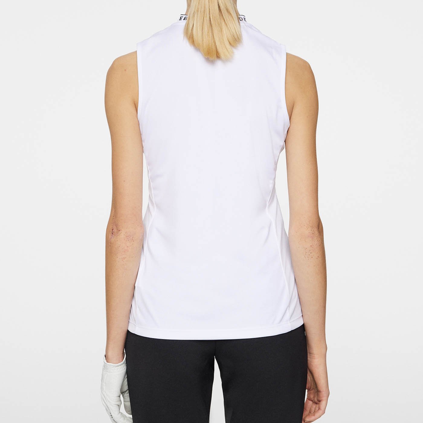 Leya Sleeveless Top Blanche J.Lindeberg