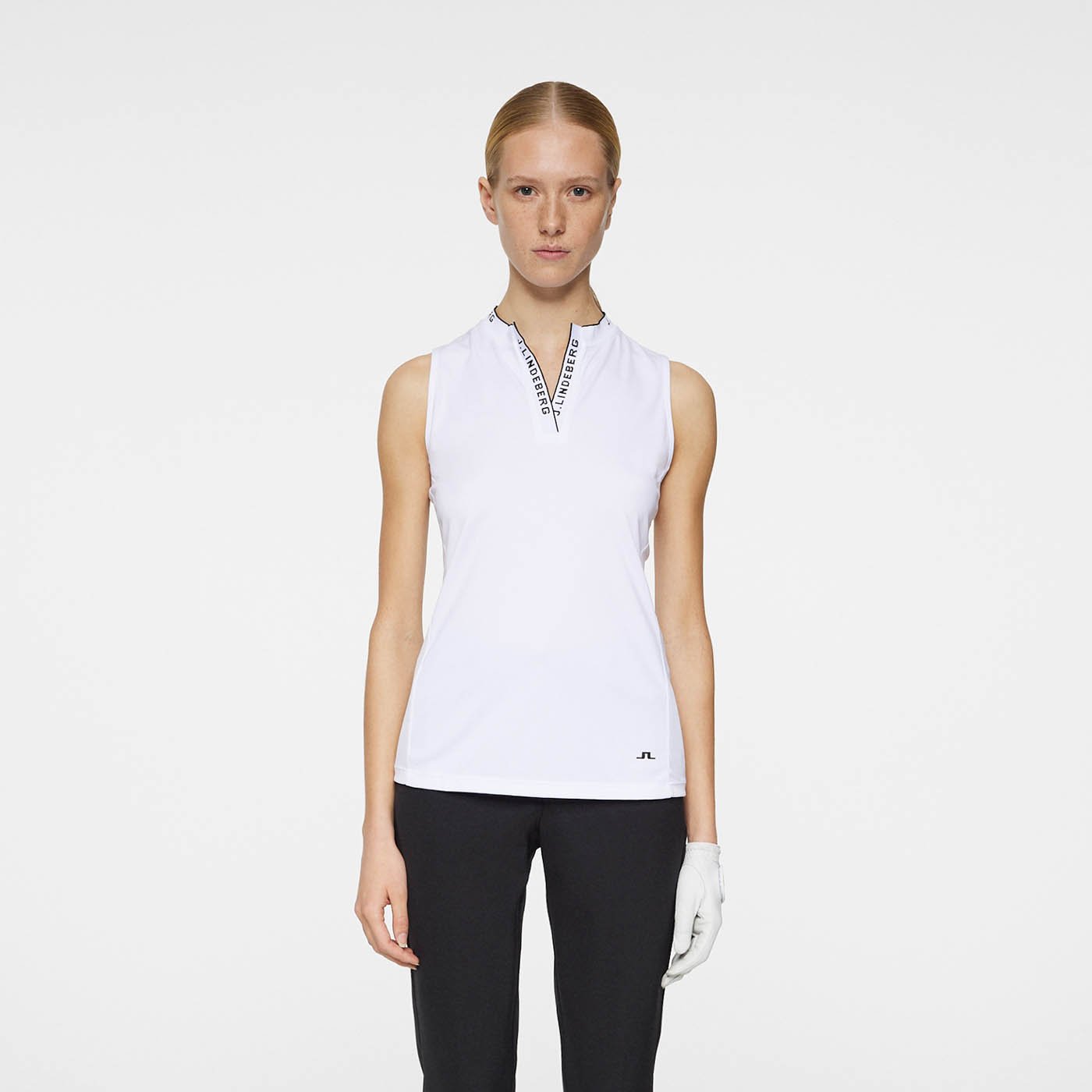 Leya Sleeveless Top Vit J.Lindeberg