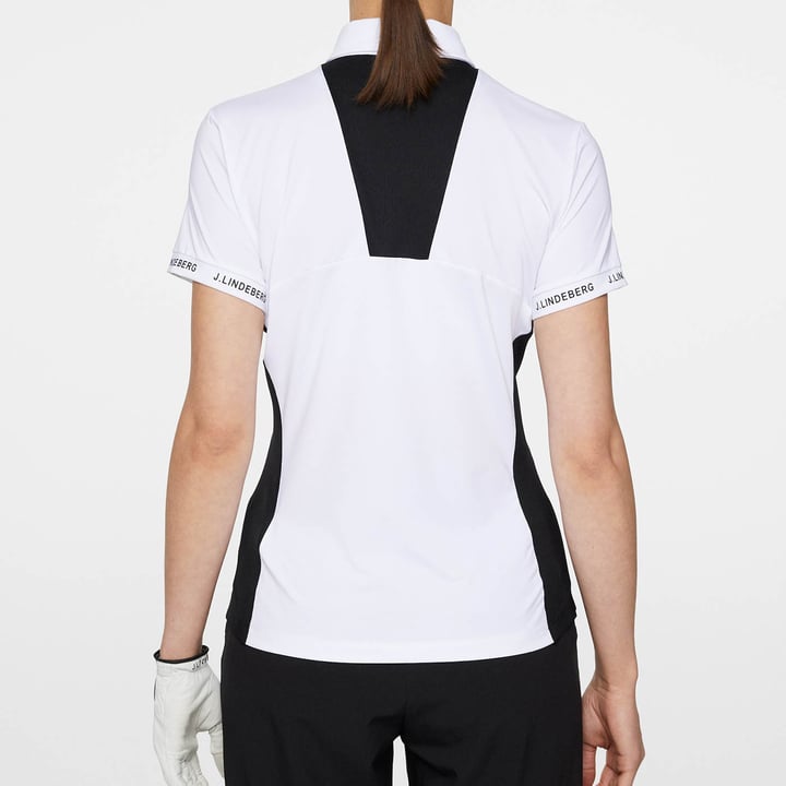 Becca Polo Hvit J.Lindeberg Becca Polo Hvit J.Lindeberg