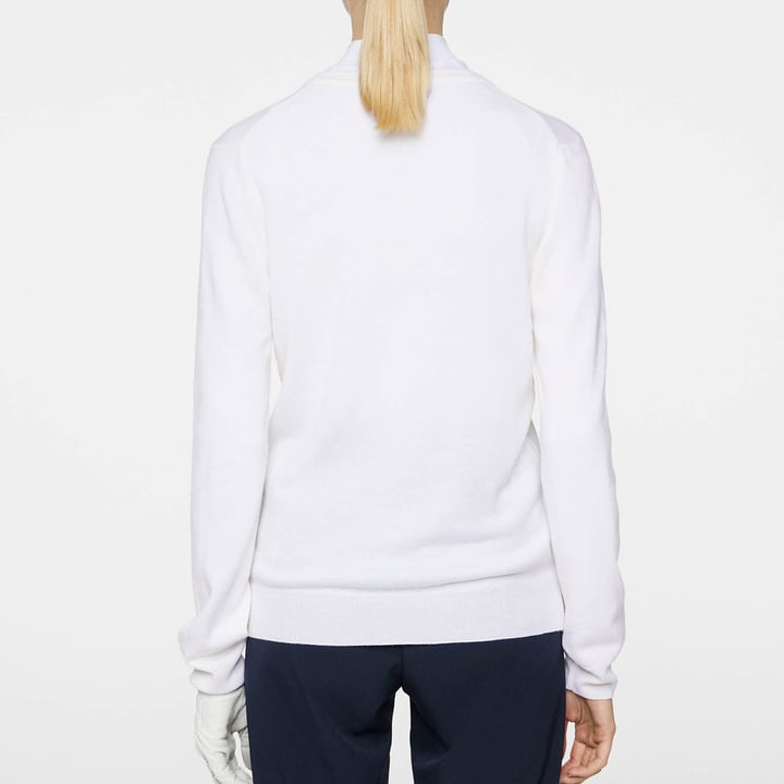 Amaya Knitted Sweater Vit J.Lindeberg Amaya Knitted Sweater Vit J.Lindeberg