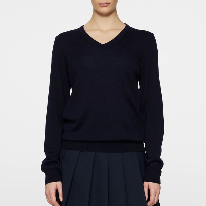 Amaya Knitted Sweater Blå J.Lindeberg Amaya Knitted Sweater Blå J.Lindeberg