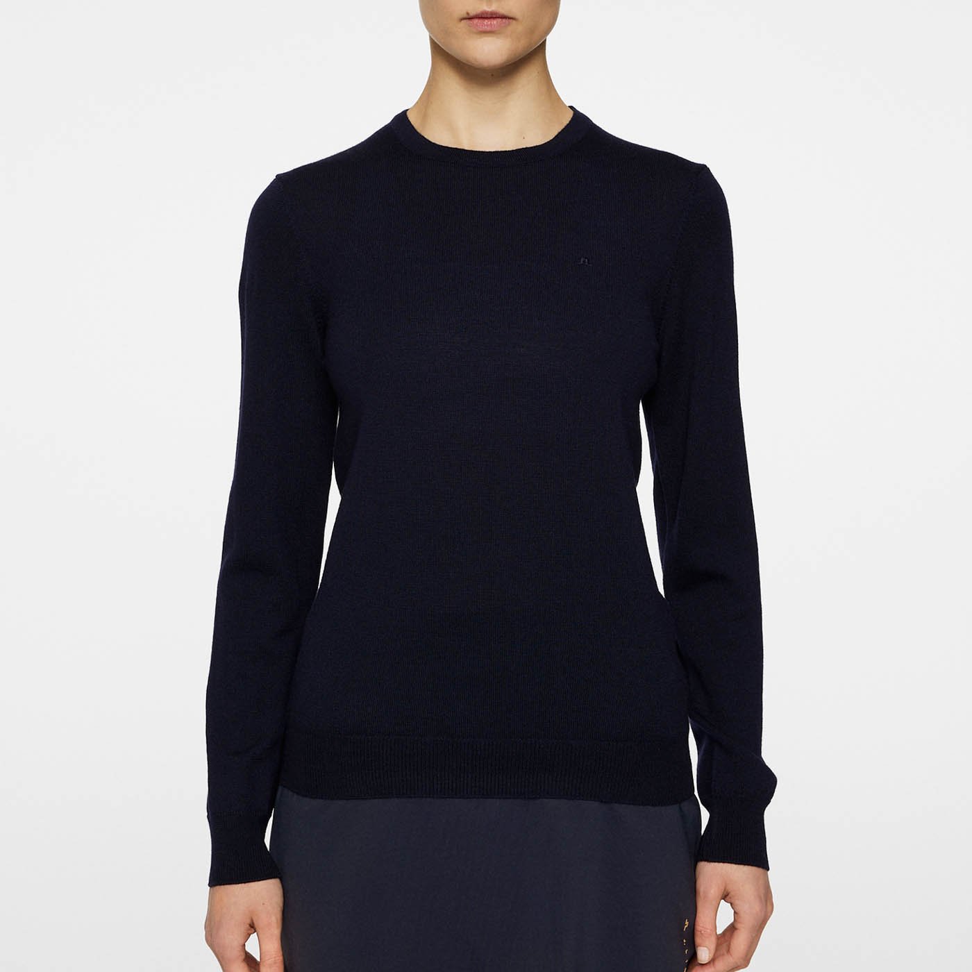 Aria Knitted Sweater Blå J.Lindeberg