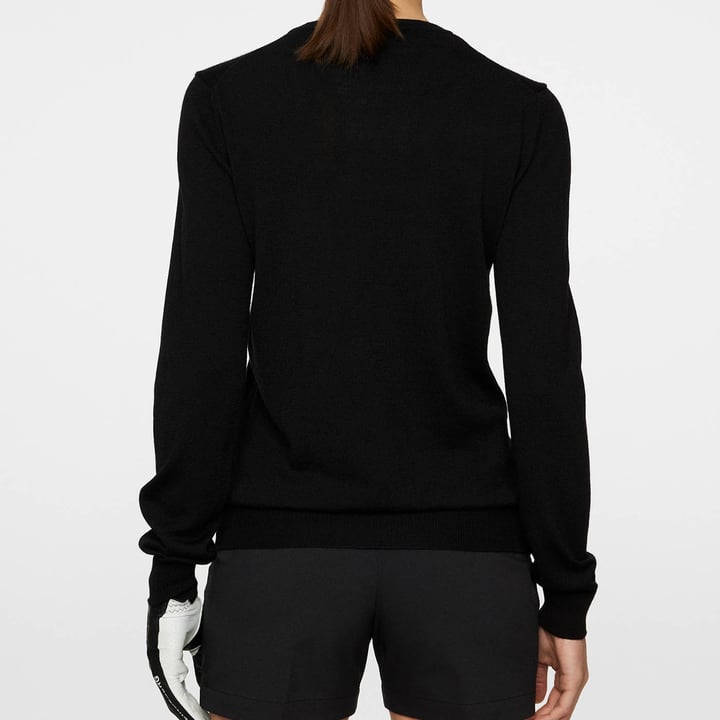 Aria Knitted Sweater Svart J.Lindeberg