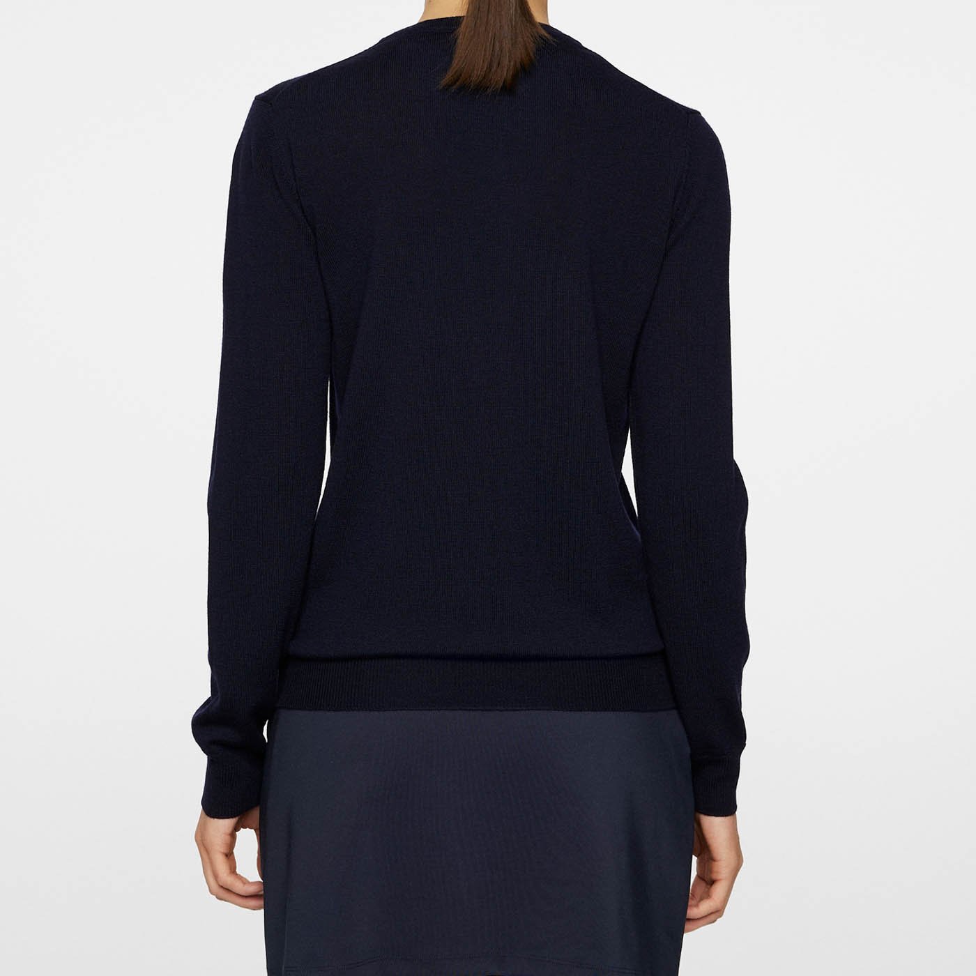 Aria Knitted Sweater Blå J.Lindeberg