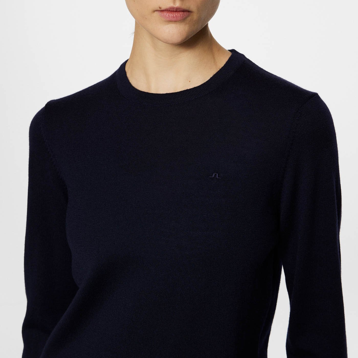 Aria Knitted Sweater Blå J.Lindeberg