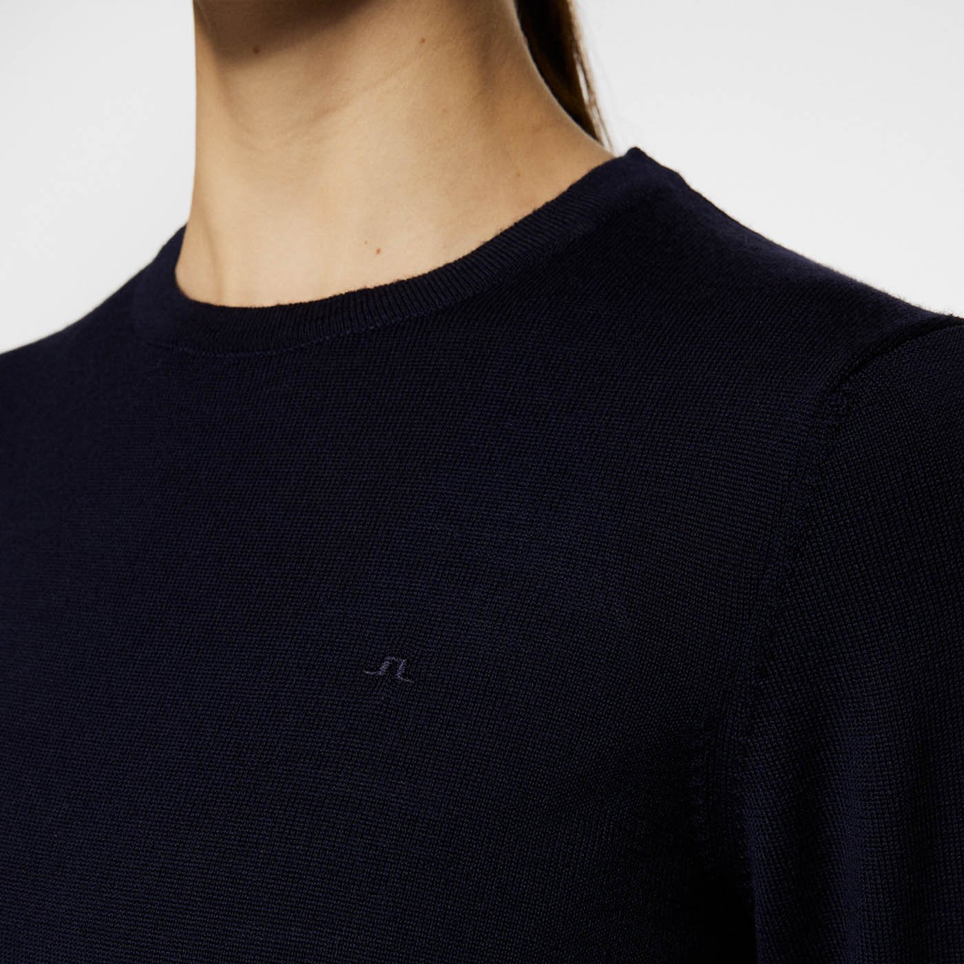 Aria Knitted Sweater Blå J.Lindeberg