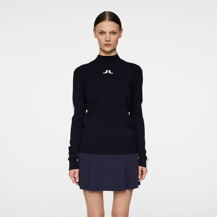 Adia Knitted Sweater Blå J.Lindeberg Adia Knitted Sweater Blå J.Lindeberg