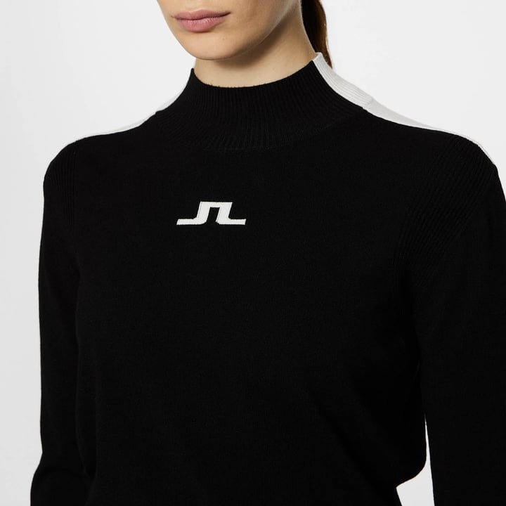 Adia Knitted Sweater Blå J.Lindeberg Adia Knitted Sweater Blå J.Lindeberg