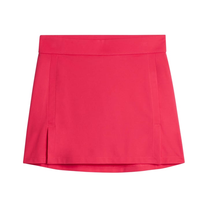 Amelie Mid Skirt Röd J.Lindeberg Amelie Mid Skirt Röd J.Lindeberg