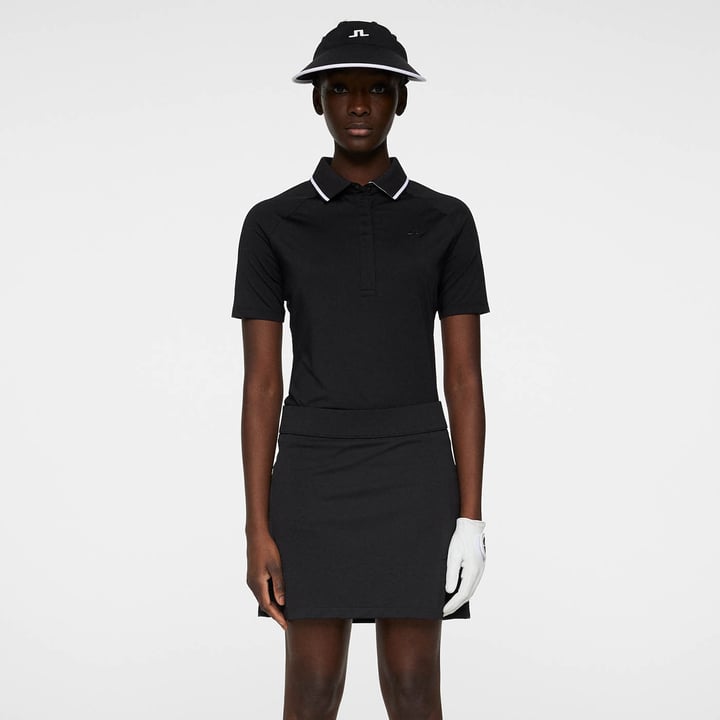 Amelie Mid Skirt Svart J.Lindeberg Amelie Mid Skirt Svart J.Lindeberg