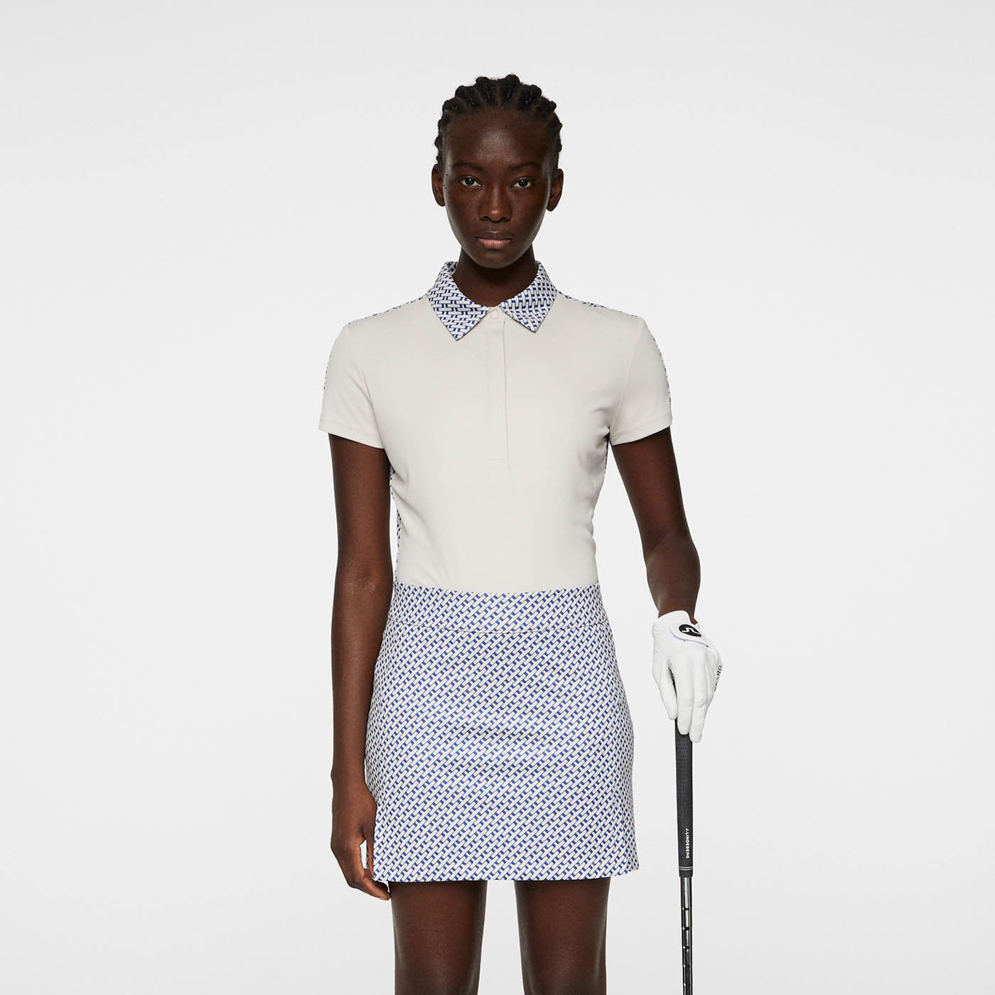 Amelie Mid Print Skirt J.Lindeberg