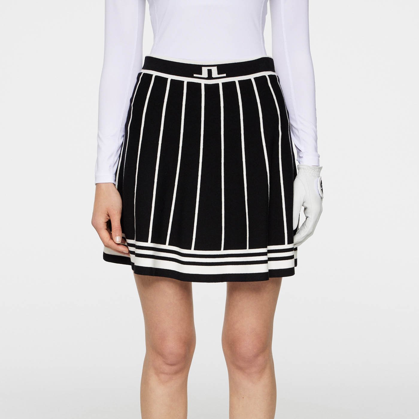 Irma Knitted Skirt Le noir J.Lindeberg