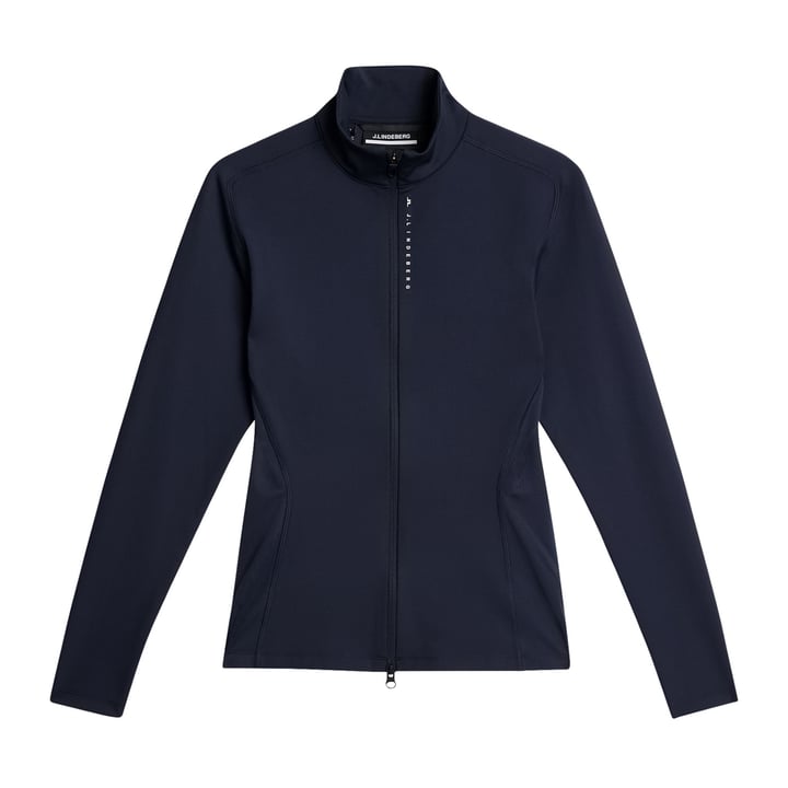 Mel Zip Mid Layer Blue J.Lindeberg