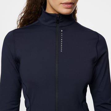 Mel Zip Mid Layer Blue J.Lindeberg