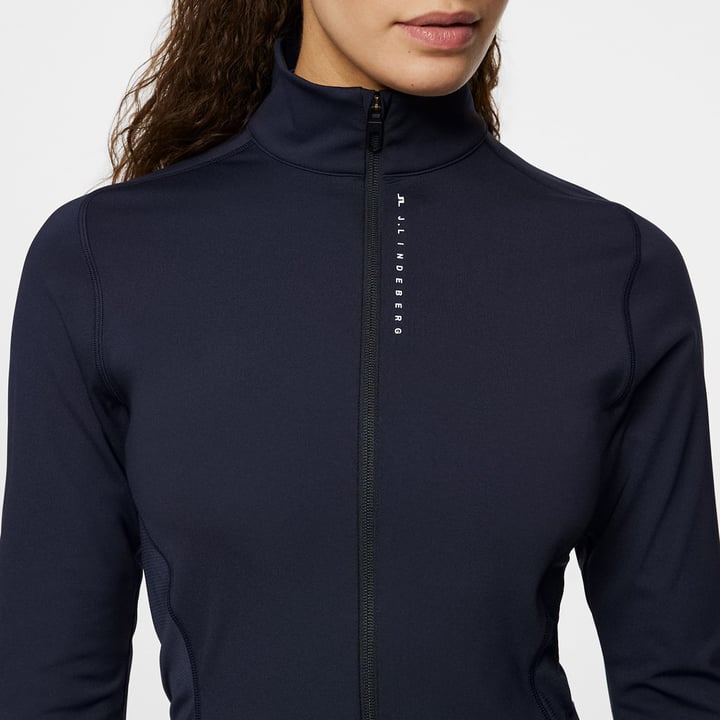 Mel Zip Mid Layer Blue J.Lindeberg