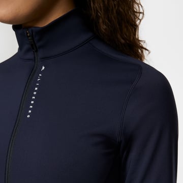 Mel Zip Mid Layer Blue J.Lindeberg