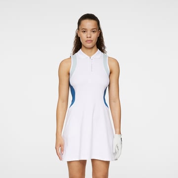 Krissi Dress Vit J.Lindeberg