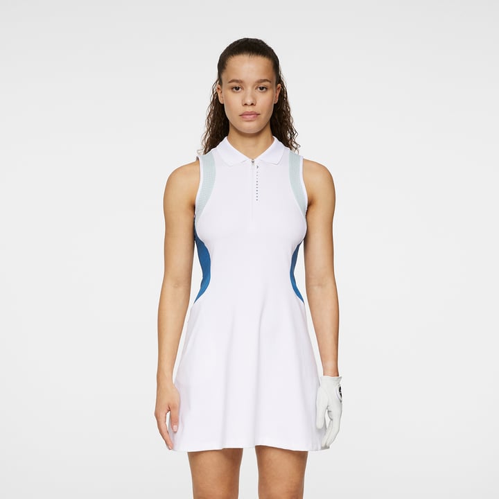 Krissi Dress Vit J.Lindeberg