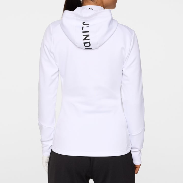 Aerialle Zip Hood Hvit J.Lindeberg Aerialle Zip Hood Hvit J.Lindeberg