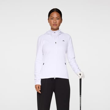 Aerialle Zip Hood Hvit J.Lindeberg Aerialle Zip Hood Hvit J.Lindeberg