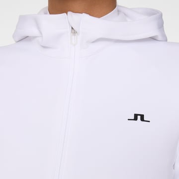 Aerialle Zip Hood Hvit J.Lindeberg Aerialle Zip Hood Hvit J.Lindeberg