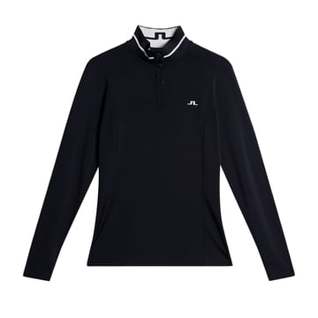 Hertta Long Sleeve Polo Blå J.Lindeberg