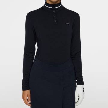 Hertta Long Sleeve Polo Blå J.Lindeberg