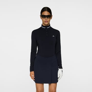 Hertta Long Sleeve Polo Blå J.Lindeberg