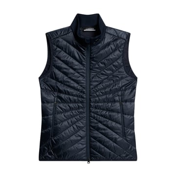 Madde Quilt Hybrid Vest Blå J.Lindeberg