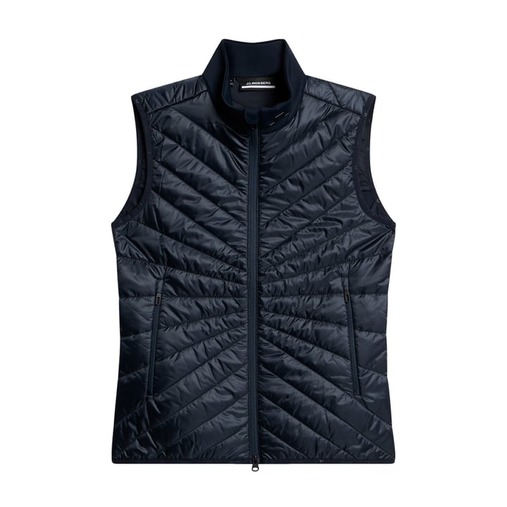 Madde Quilt Hybrid Vest Blå J.Lindeberg