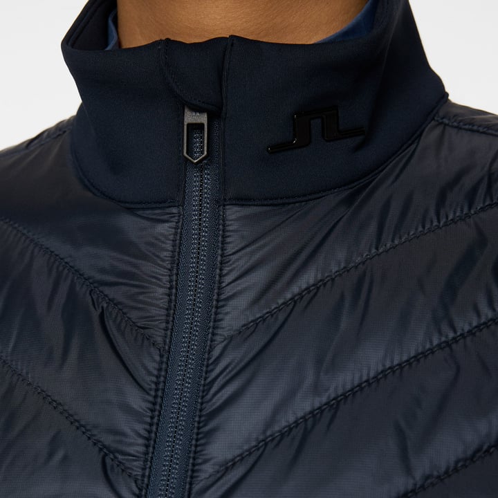 Madde Quilt Hybrid Vest Blå J.Lindeberg